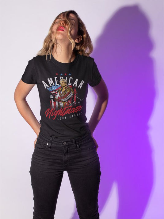 Cody Rhodes American Nightmare Homage T-shirt by EWS | Extreme Wrestling Shirts
