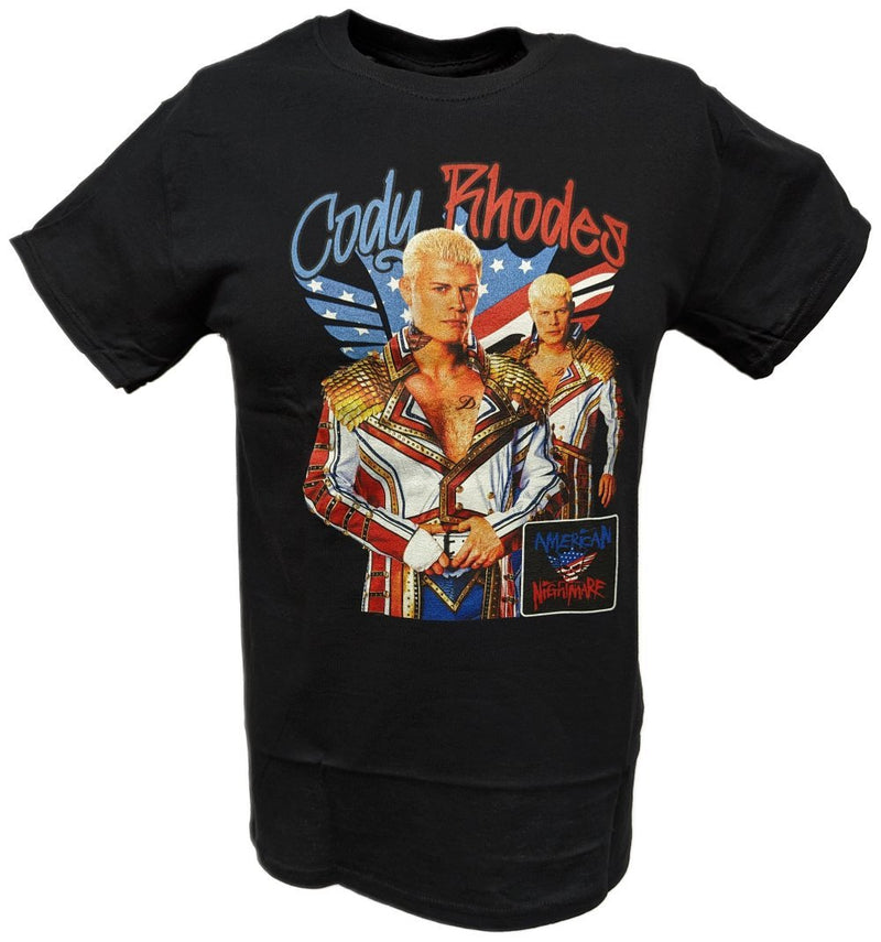 Load image into Gallery viewer, Cody Rhodes American Nightmare Kids Boys Black T-shirt by EWS | Extreme Wrestling Shirts