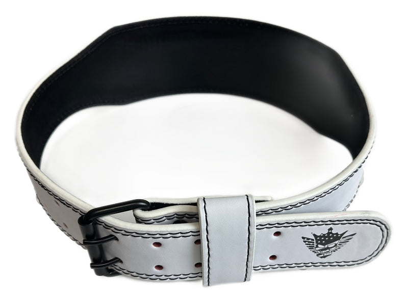Load image into Gallery viewer, Cody Rhodes American Nightmare Logo Leather Weightlifting Belt by EWS | Extreme Wrestling Shirts