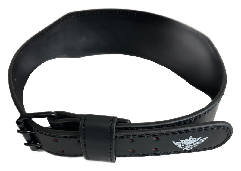 Load image into Gallery viewer, Cody Rhodes American Nightmare Logo Leather Weightlifting Belt by EWS | Extreme Wrestling Shirts