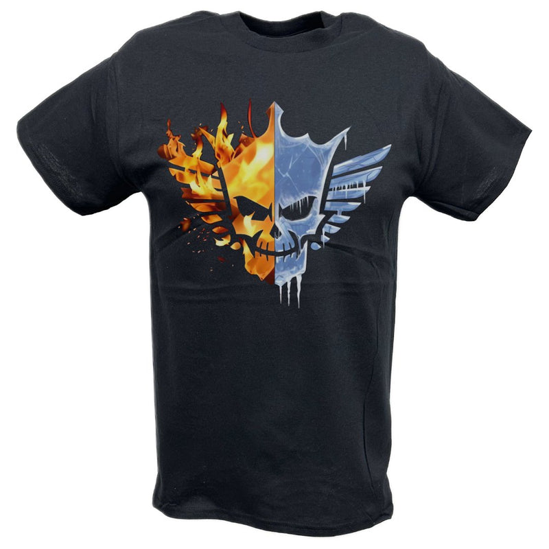 Load image into Gallery viewer, Cody Rhodes Fire and Ice American Nightmare Logo T-shirt by EWS | Extreme Wrestling Shirts