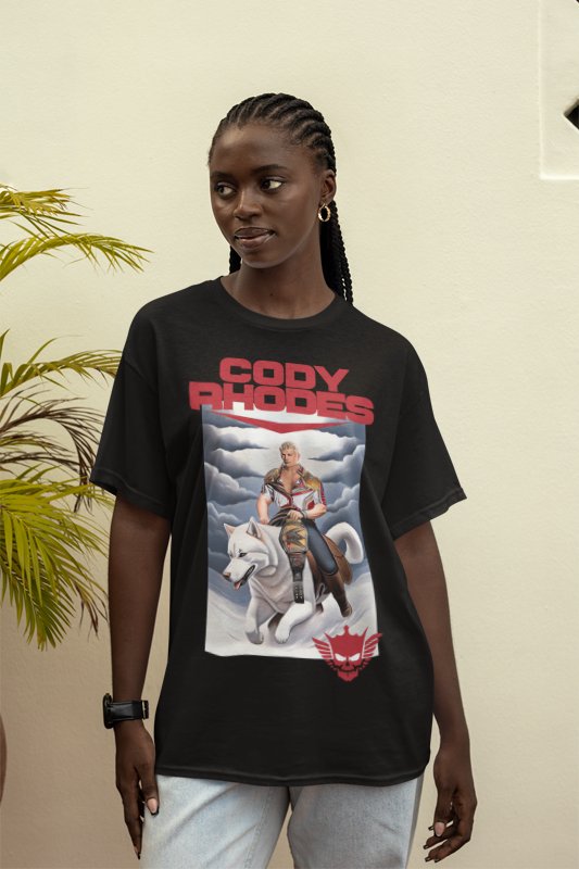 Cody Rhodes Pharaoh Ride Again T-shirt by EWS | Extreme Wrestling Shirts