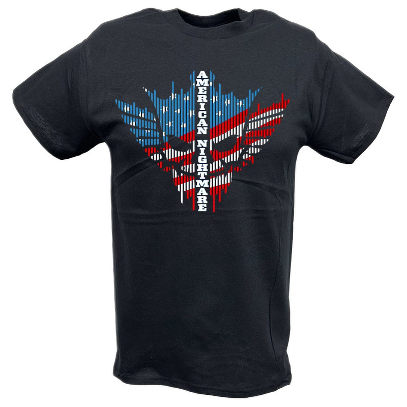 Load image into Gallery viewer, Cody Rhodes Vertical American Nightmare Stripes T-shirt by EWS | Extreme Wrestling Shirts
