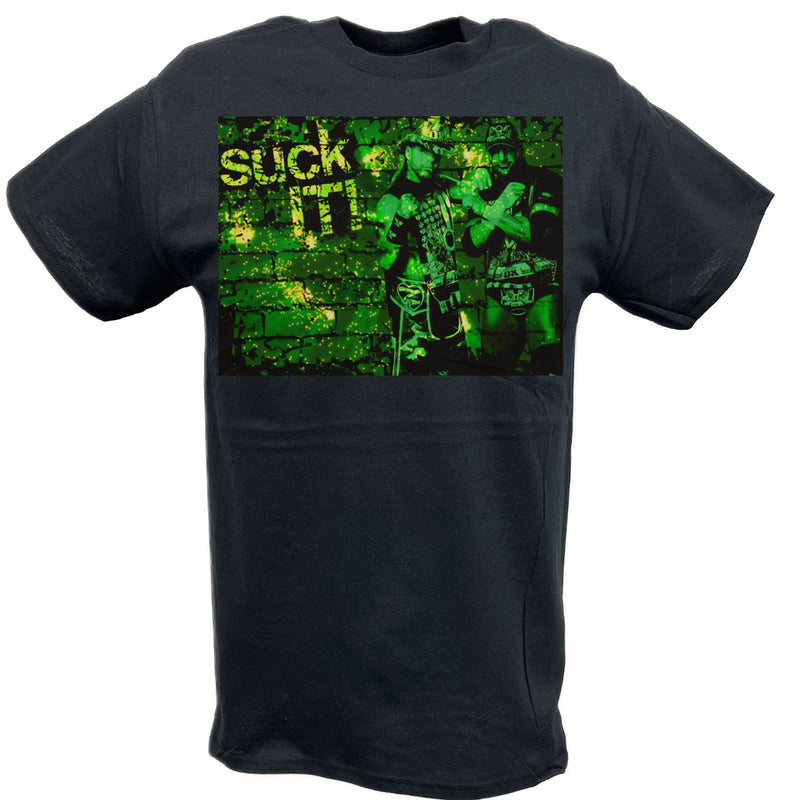 Load image into Gallery viewer, D-Generation X Triple H Shawn Michaels Chaos Black T-shirt by EWS | Extreme Wrestling Shirts