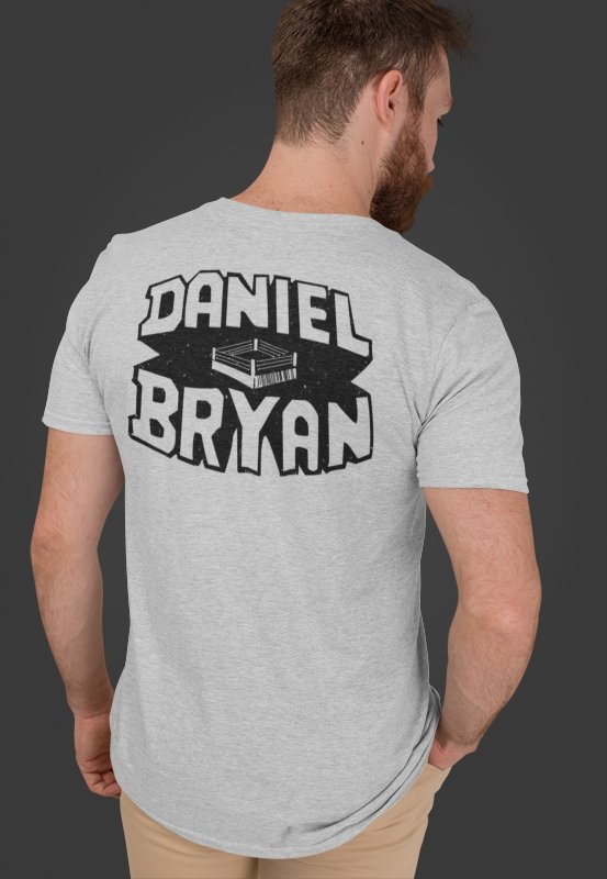 Load image into Gallery viewer, Daniel Bryan Respect the Beard Mens Gray T-shirt Sports Mem, Cards & Fan Shop > Fan Apparel & Souvenirs > Wrestling by Hybrid Tees | Extreme Wrestling Shirts