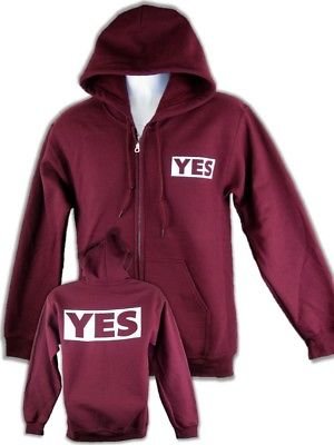 Daniel Bryan Yes Mens Red Zipper Hoody Sweatshirt Sports Mem, Cards & Fan Shop > Fan Apparel & Souvenirs > Wrestling by EWS | Extreme Wrestling Shirts