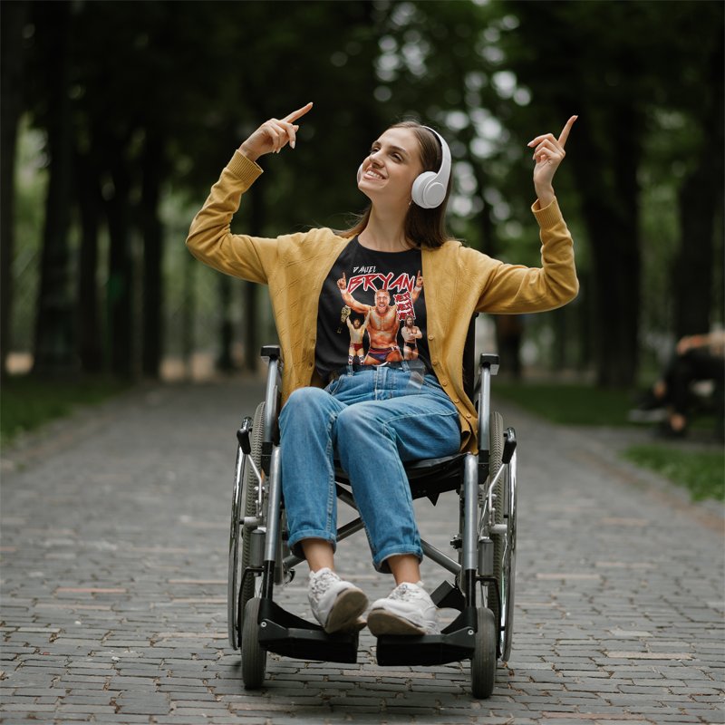 Load image into Gallery viewer, Daniel Bryan Yes! Three Pose Mens Black T-shirt by WWE | Extreme Wrestling Shirts