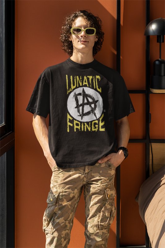 Load image into Gallery viewer, Dean Ambrose Lunatic Fringe Mens Black T-shirt Sports Mem, Cards & Fan Shop > Fan Apparel & Souvenirs > Wrestling by Freeze | Extreme Wrestling Shirts