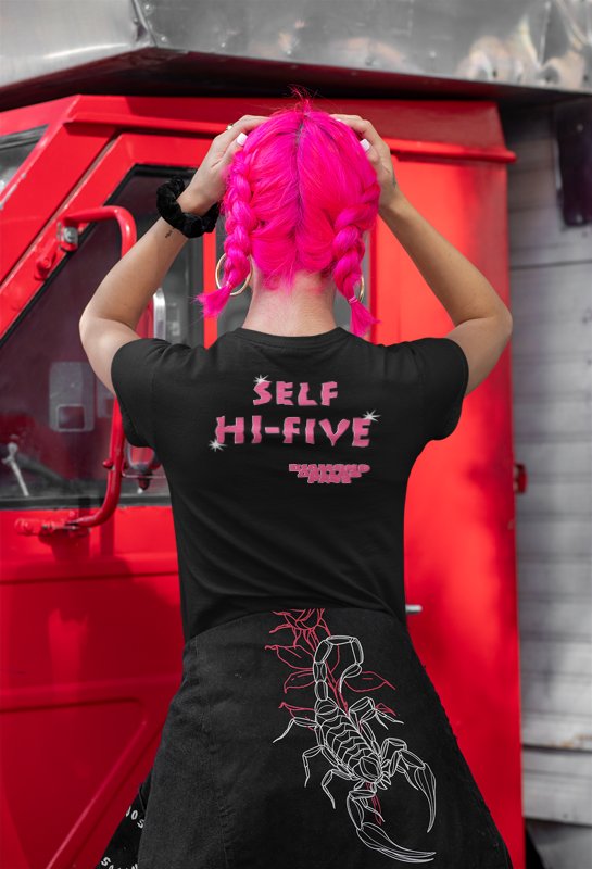 Load image into Gallery viewer, Diamond Dallas Page Self Hi-Five DDP T-shirt by EWS | Extreme Wrestling Shirts