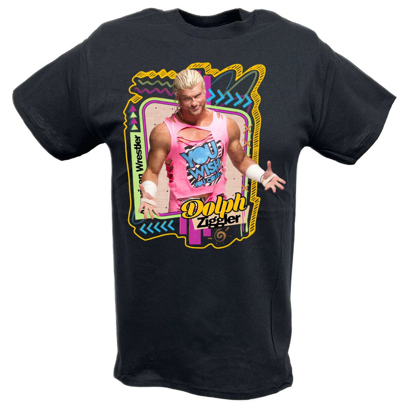 Load image into Gallery viewer, Dolph Ziggler You Wish Black T-shirt by EWS | Extreme Wrestling Shirts
