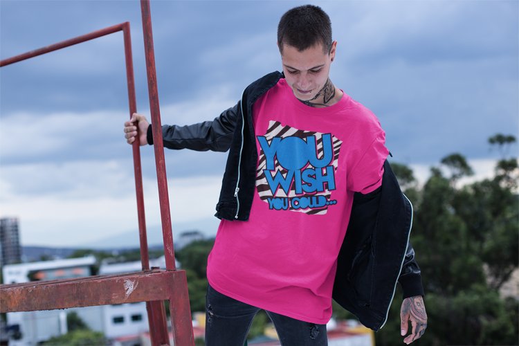 Load image into Gallery viewer, Dolph Ziggler You Wish You Could Pull This Off Mens Pink T-shirt Sports Mem, Cards & Fan Shop > Fan Apparel & Souvenirs > Wrestling by EWS | Extreme Wrestling Shirts