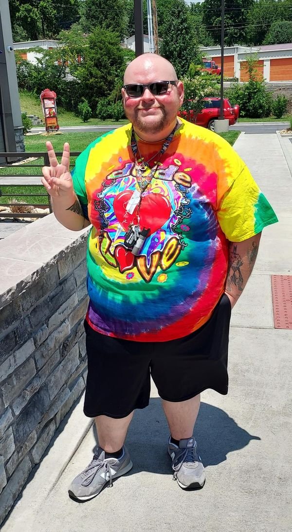 Load image into Gallery viewer, Dude Love Tie Dye Mankind Mick Foley Mens Retro T-Shirt Sports Mem, Cards & Fan Shop > Fan Apparel & Souvenirs > Wrestling by EWS | Extreme Wrestling Shirts