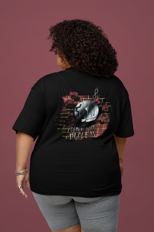 Load image into Gallery viewer, Dudley Boys Bubba Ray D-Von 3D Death Drop Mens T-shirt by EWS | Extreme Wrestling Shirts