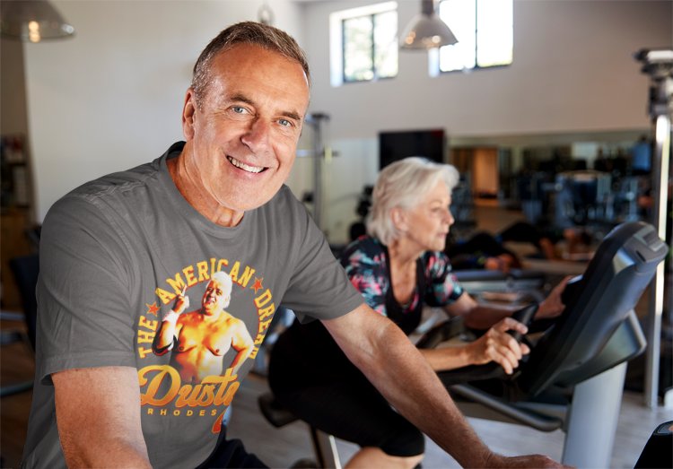 Load image into Gallery viewer, Dusty Rhodes Number One American Dream T-shirt by EWS | Extreme Wrestling Shirts