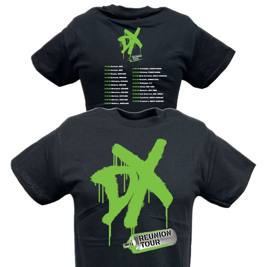 DX D-Generation X 2008 Reunion Tour T-shirt by EWS | Extreme Wrestling Shirts
