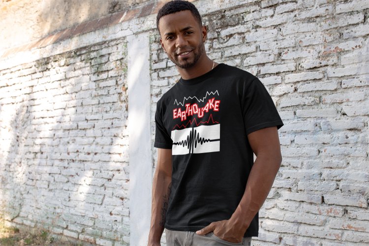 Load image into Gallery viewer, Earthquake Natural Disasters Pro Wrestler John Tenta T-shirt by EWS | Extreme Wrestling Shirts