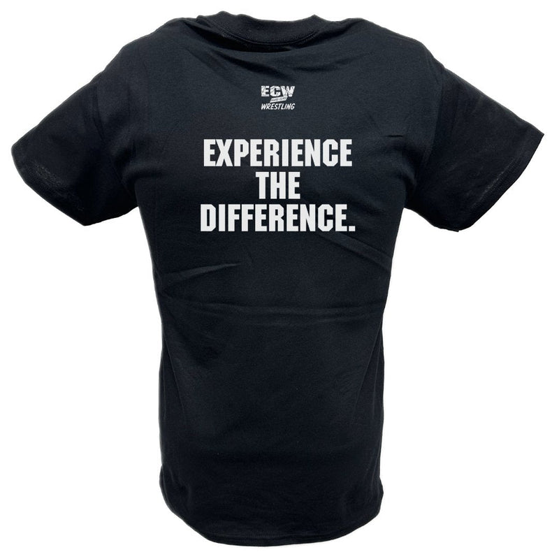 Load image into Gallery viewer, ECW Experience the Difference Extreme Championship Wrestling T-shirt by EWS | Extreme Wrestling Shirts