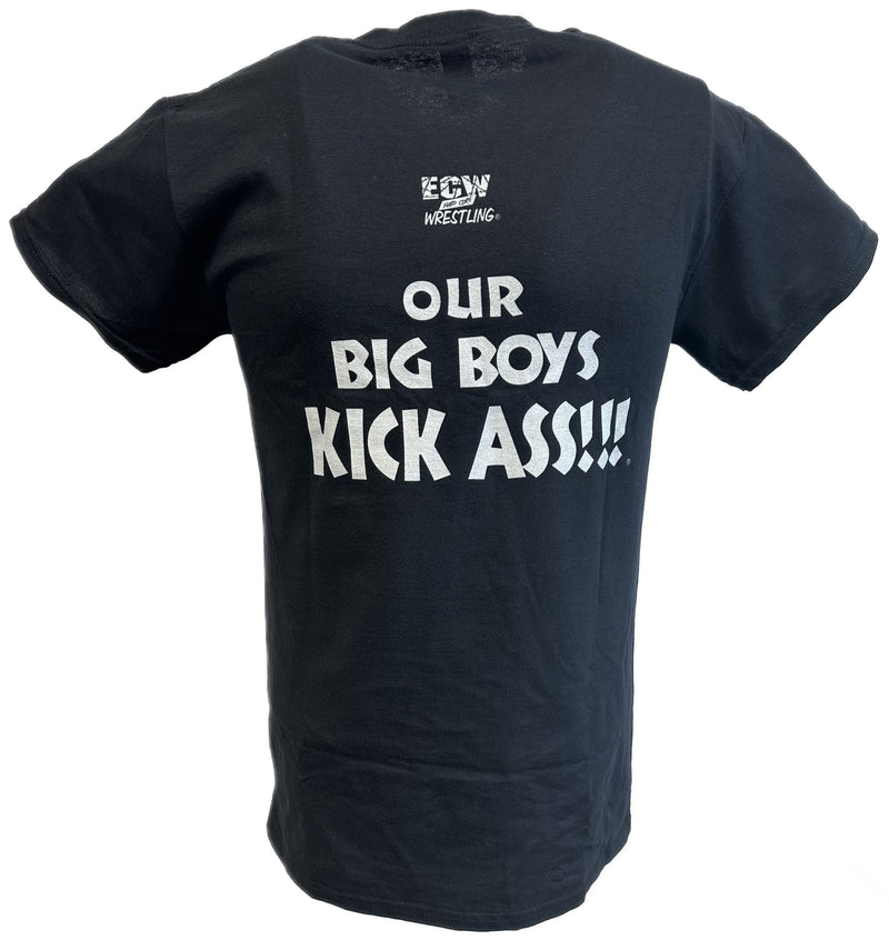 Load image into Gallery viewer, ECW Extreme Championship Wrestling Big Boys Black T-shirt by WWE | Extreme Wrestling Shirts