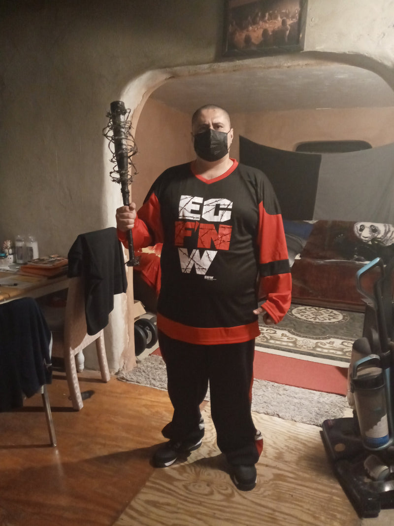 Load image into Gallery viewer, ECW Extreme Championship Wrestling EC F'N W Hardcore 69 Mens Jersey by ECW | Extreme Wrestling Shirts