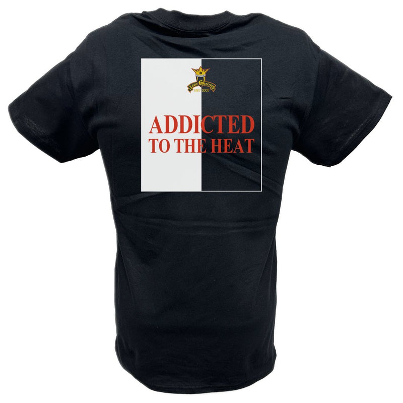 Load image into Gallery viewer, Eddie Guerrero Addicted to the Heat Championship Belt Mens Black T-shirt Sports Mem, Cards & Fan Shop > Fan Apparel & Souvenirs > Wrestling by Freeze | Extreme Wrestling Shirts