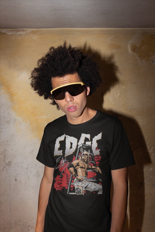 Load image into Gallery viewer, Edge Ladder Match T-shirt by EWS | Extreme Wrestling Shirts