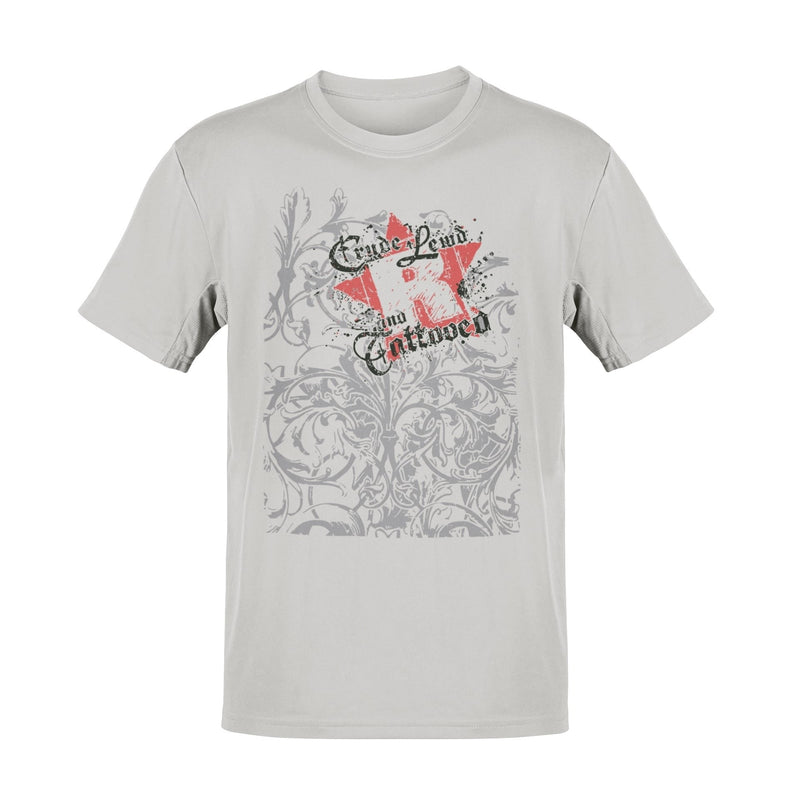 Load image into Gallery viewer, Edge Role Model Crude Lewd Tattooed Gray T-shirt by EWS | Extreme Wrestling Shirts