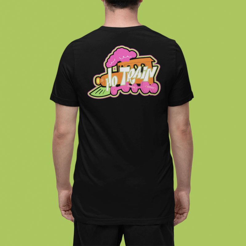 Load image into Gallery viewer, Godfather Don't Say No Ho Train Mens Black WWF T-shirt by WWE | Extreme Wrestling Shirts