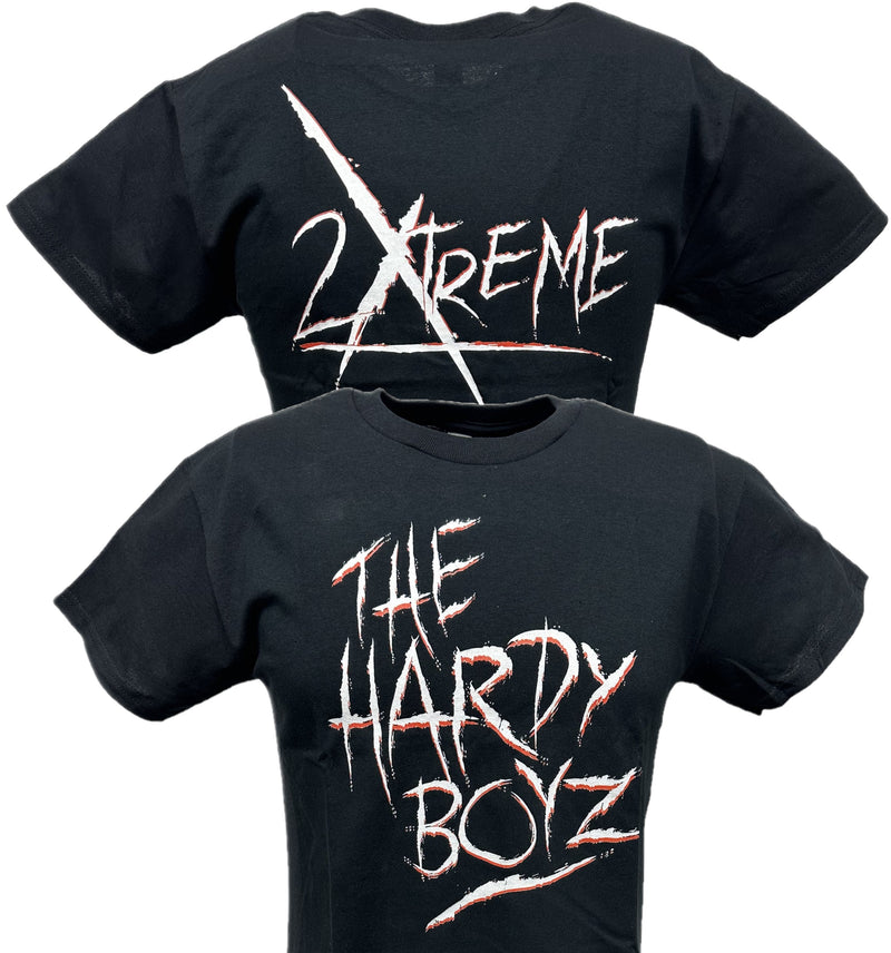 Load image into Gallery viewer, Hardy Boyz Matt Jeff 2Xtreme Mens Black WWF T-shirt by WWE | Extreme Wrestling Shirts