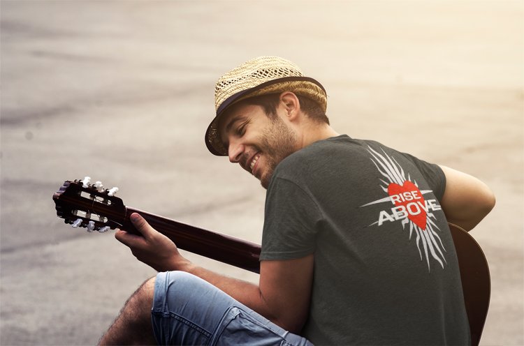 Load image into Gallery viewer, HBK Shawn Michaels Rise Above Gray T-shirt Sports Mem, Cards & Fan Shop > Fan Apparel & Souvenirs > Wrestling by Hybrid Tees | Extreme Wrestling Shirts