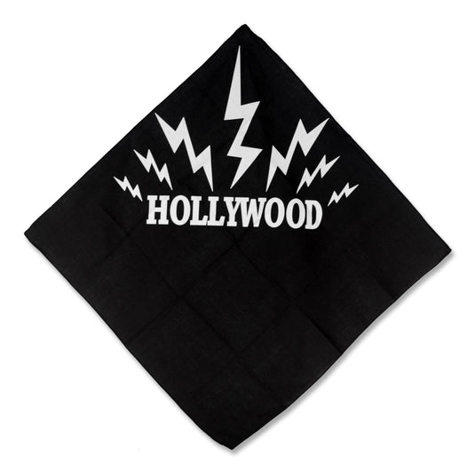 Hollywood Hulk Hogan Black Sparks Bandana Sports Mem, Cards & Fan Shop > Fan Apparel & Souvenirs > Wrestling by WWE | Extreme Wrestling Shirts