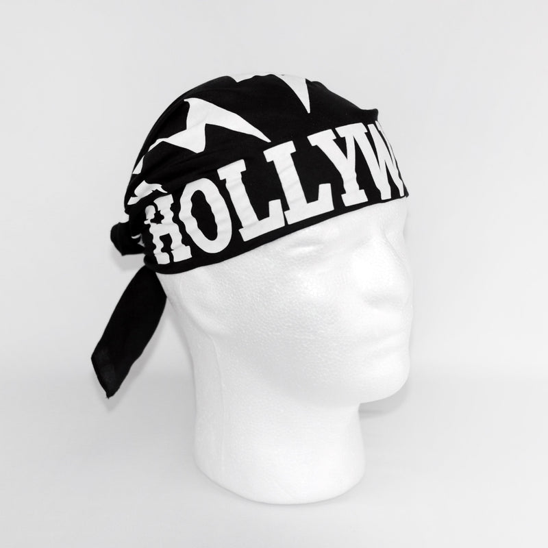 Load image into Gallery viewer, Hollywood Hulk Hogan Black Sparks Bandana Sports Mem, Cards & Fan Shop > Fan Apparel & Souvenirs > Wrestling by WWE | Extreme Wrestling Shirts