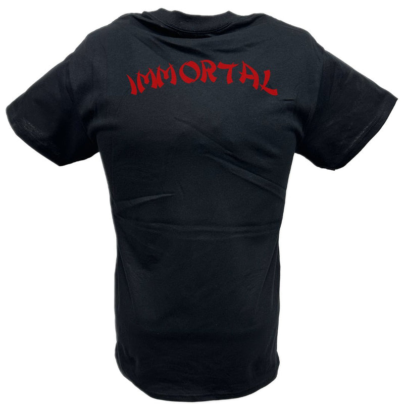 Load image into Gallery viewer, Hulk Hogan nWo Immortal Black T-shirt by EWS | Extreme Wrestling Shirts