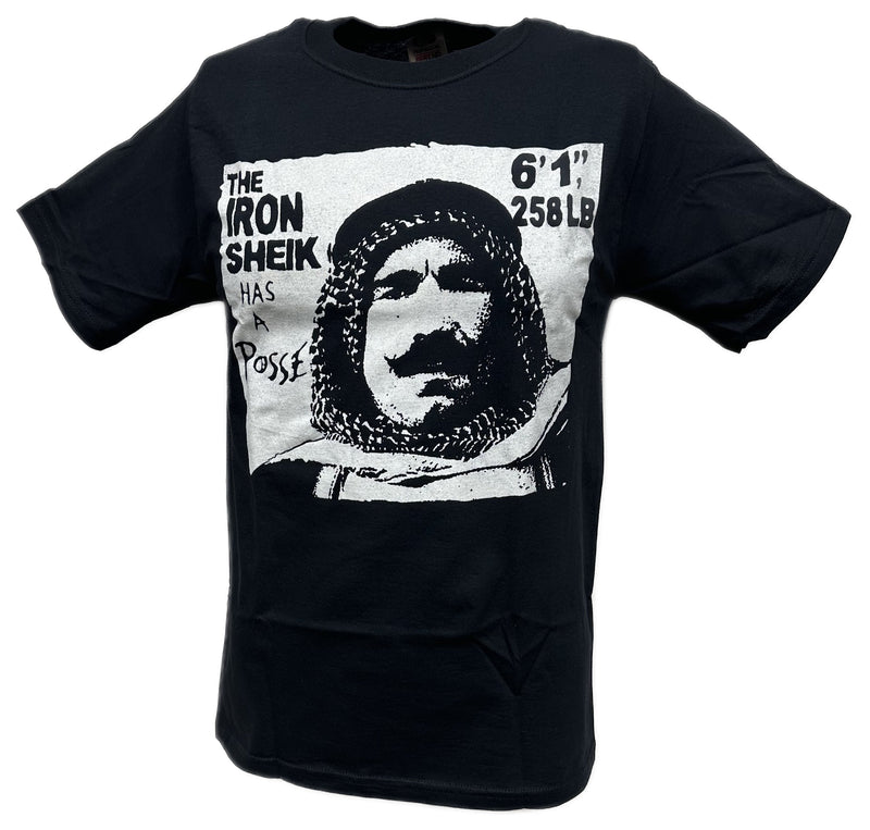 Load image into Gallery viewer, Iron Sheik has a Posse Old School T-shirt 6'1 Sports Mem, Cards & Fan Shop > Fan Apparel & Souvenirs > Wrestling by Hybrid Tees | Extreme Wrestling Shirts