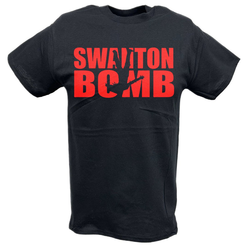 Load image into Gallery viewer, Jeff Hardy Swanton Bomb Black T-shirt by EWS | Extreme Wrestling Shirts