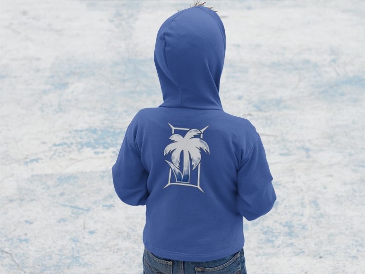 Load image into Gallery viewer, Jey Uso Yeet Bloodline Blue Kids Youth Pullover Hoody Sweatshirt by EWS | Extreme Wrestling Shirts