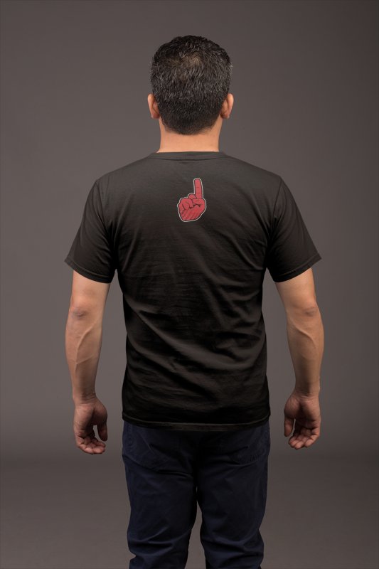 Load image into Gallery viewer, Jimmy Uso They Not The Ones Bloodline Black T-shirt by EWS | Extreme Wrestling Shirts