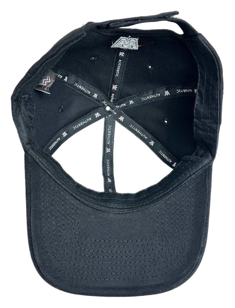 Load image into Gallery viewer, John Cena Black and White Ruck Fules Baseball Cap Hat by EWS | Extreme Wrestling Shirts