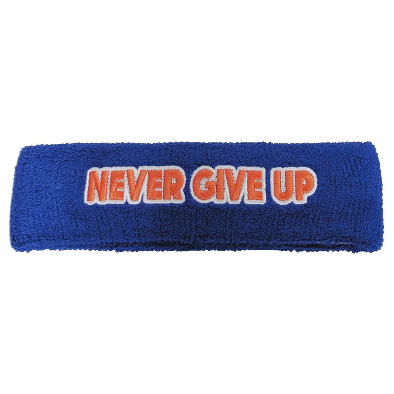 Load image into Gallery viewer, John Cena Blue Orange Never Give Up 20 Years Headband Wristband Set by WWE | Extreme Wrestling Shirts