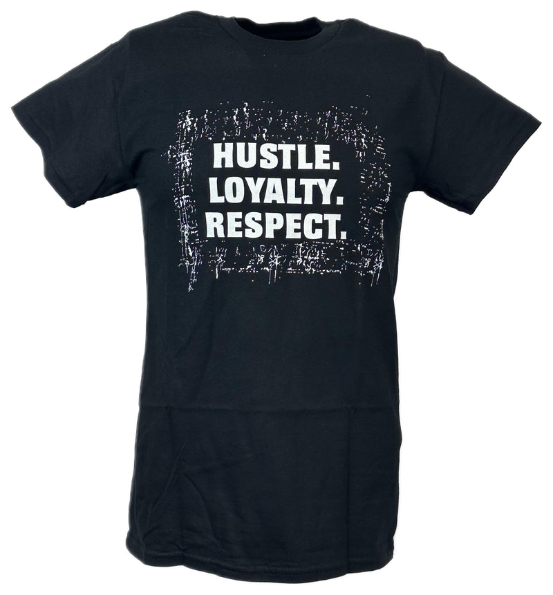 Load image into Gallery viewer, John Cena Down Since Day One Hustle Loyalty Respect Black T-shirt by EWS | Extreme Wrestling Shirts