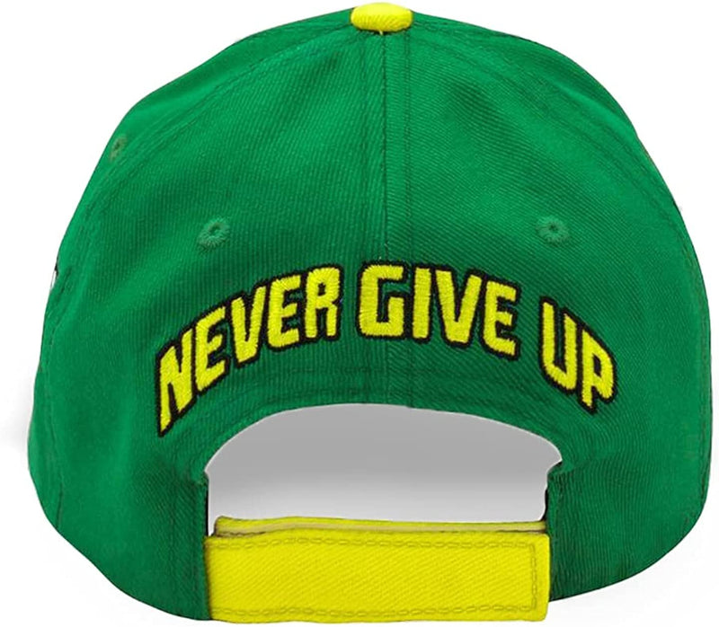 Load image into Gallery viewer, John Cena Earn The Day Yellow and Green Mens Baseball Hat Sports Mem, Cards & Fan Shop > Fan Apparel & Souvenirs > Wrestling by Extreme Wrestling Shirts | Extreme Wrestling Shirts