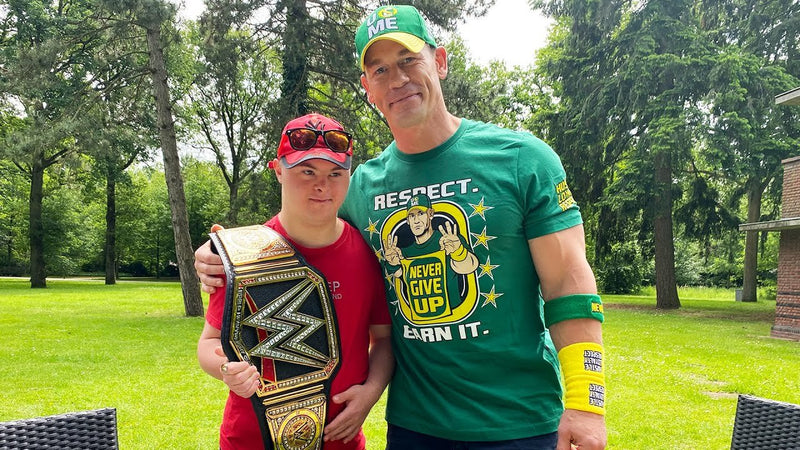 Load image into Gallery viewer, John Cena Earn The Day Yellow and Green Mens Baseball Hat Sports Mem, Cards & Fan Shop > Fan Apparel & Souvenirs > Wrestling by Extreme Wrestling Shirts | Extreme Wrestling Shirts