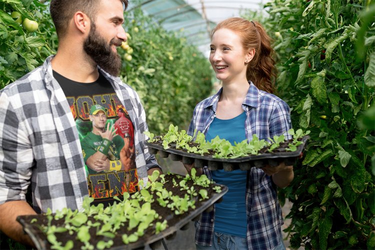 Load image into Gallery viewer, John Cena Five Knuckle Shuffle Mens Black T-shirt by EWS | Extreme Wrestling Shirts