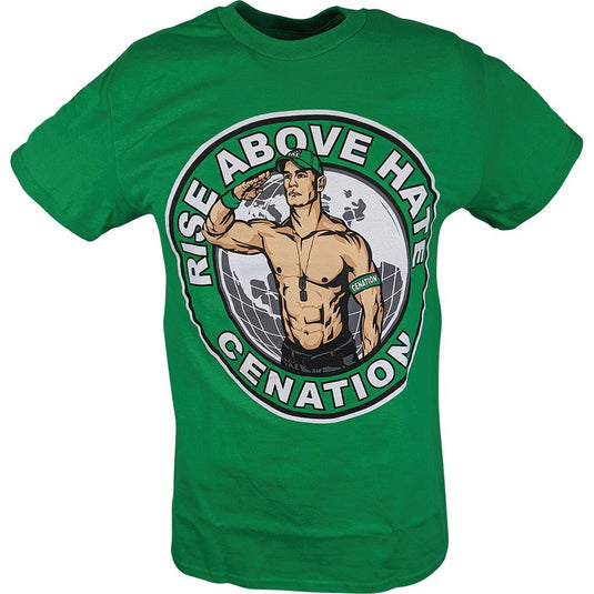 John Cena Green Kids Salute the Cenation T-shirt Boys Sports Mem, Cards & Fan Shop > Fan Apparel & Souvenirs > Wrestling by Extreme Wrestling Shirts | Extreme Wrestling Shirts