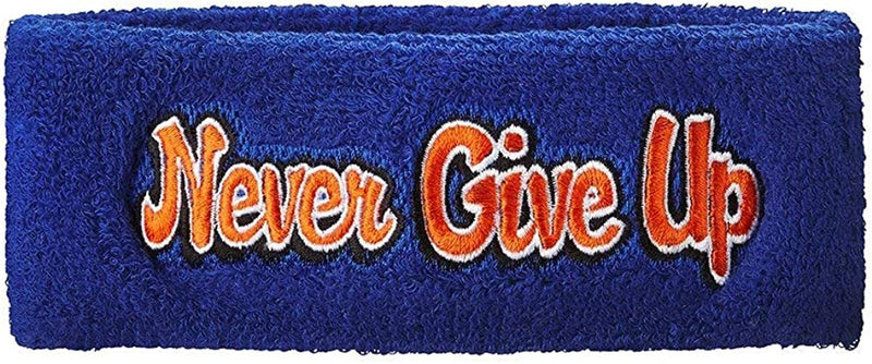 Load image into Gallery viewer, John Cena Headband Wristband Sweatband Set Choice of Color-Blue/Orange by WWE | Extreme Wrestling Shirts