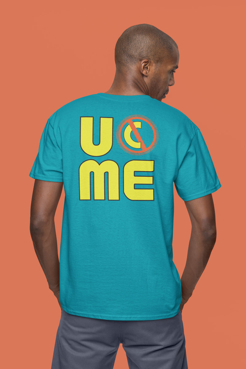 Load image into Gallery viewer, John Cena Hustle Loyalty Respect Blue Throwback Mens T-shirt by EWS | Extreme Wrestling Shirts