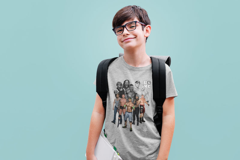 Load image into Gallery viewer, John Cena Let's Fight Roman Reigns Randy Orton Boys Kids Juvy T-shirt by EWS | Extreme Wrestling Shirts