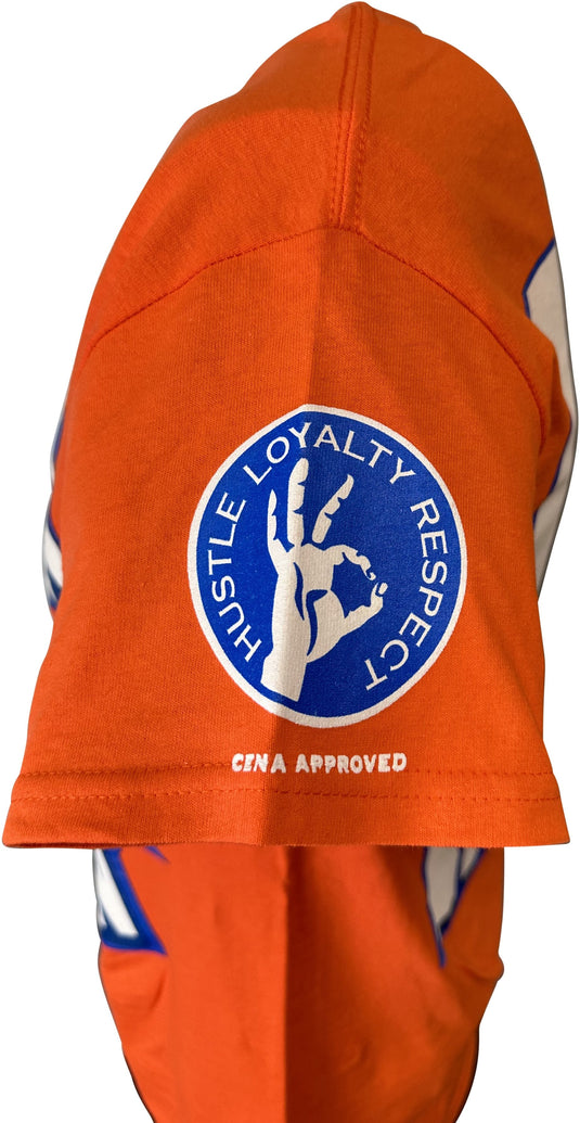 John Cena Orange Mens Costume Hat T-shirt Wristbands Sports Mem, Cards & Fan Shop > Fan Apparel & Souvenirs > Wrestling by Hybrid Tees | Extreme Wrestling Shirts