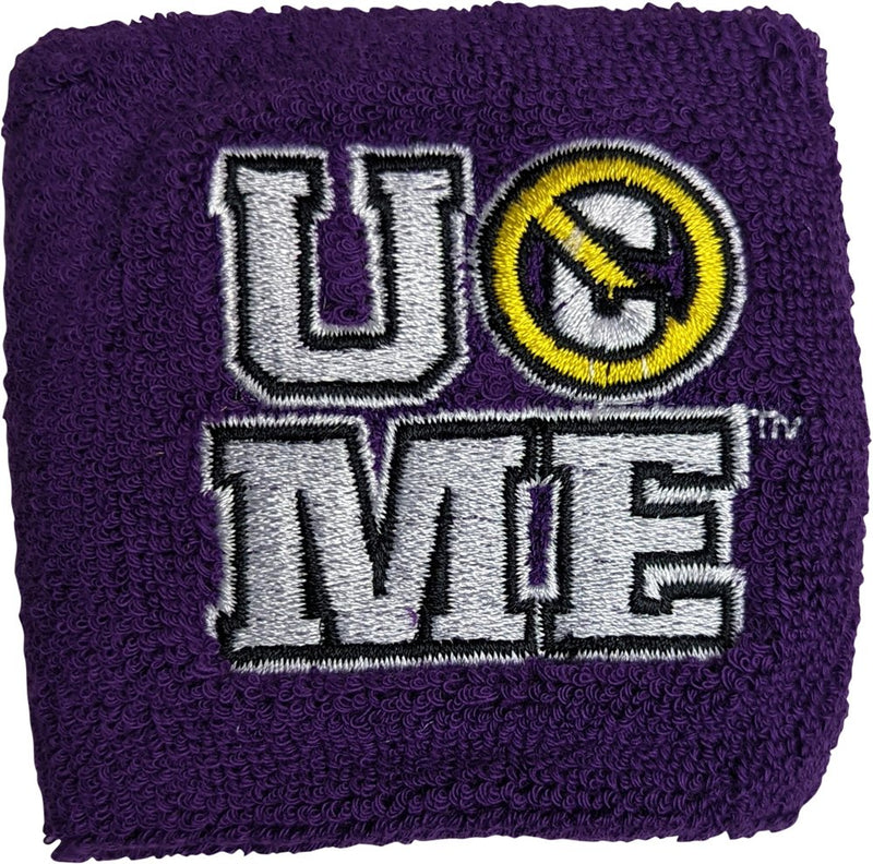 Load image into Gallery viewer, John Cena Purple Cenation U Can't See Me Baseball Hat Headband Wristband Set by WWE | Extreme Wrestling Shirts