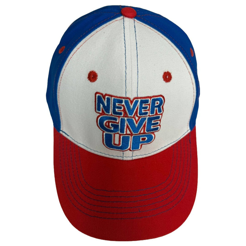 Load image into Gallery viewer, JOHN CENA Red White Blue Never Give Up Baseball Cap Hat Sports Mem, Cards & Fan Shop > Fan Apparel & Souvenirs > Wrestling by EWS | Extreme Wrestling Shirts