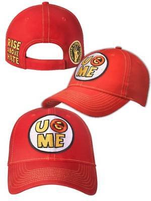 Load image into Gallery viewer, John Cena U Can'T See Me Red Baseball Cap Hat Sports Mem, Cards & Fan Shop > Fan Apparel & Souvenirs > Wrestling by Extreme Wrestling Shirts | Extreme Wrestling Shirts